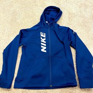 Nike boys zip up sweatshirt.  Youth L 10-12